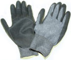 GDYP4. CUT RESISTANT , KNIT WRIST, GRAY POLYURETHANE PALM COATED, S-3XL. PRICE PER DOZEN.